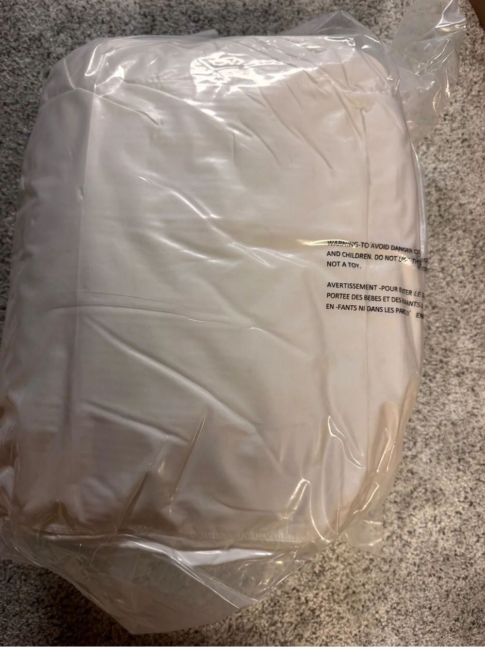 Peace Nest White Down Comforter Duvet Insert 68”x90” goose feathers and down